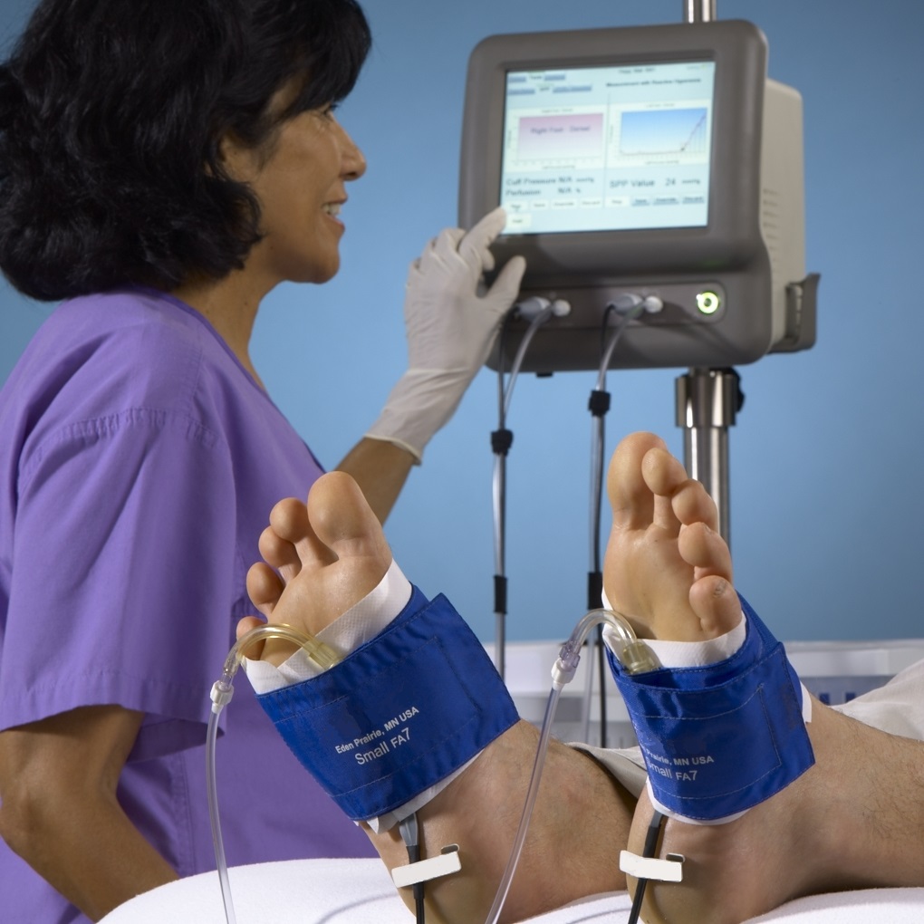 SensiLase PAD-IQ System in clinical use